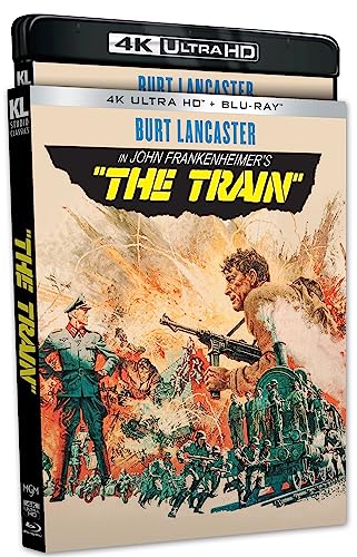 TRAIN (MOVIE)  - BLU-4K-1965-BURT LANCASTER-INC. BLU COPY