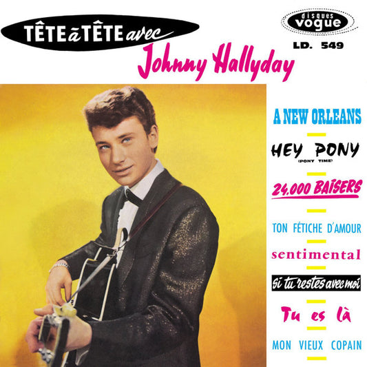 HALLYDAY, JOHNNY  - TETE A TETE AVEC JOHNNY HALLYDAY