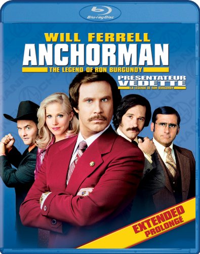 ANCHORMAN: THE LEGEND OF RON BURGUNDY (EXTENDED VERSION) (BILINGUAL) [BLU-RAY]