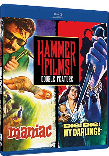 HAMMER FILMS DOUBLE FEATURE - VOLUME 3: MANIAC, DIE! DIE! MY DARLING! - BLU-RAY