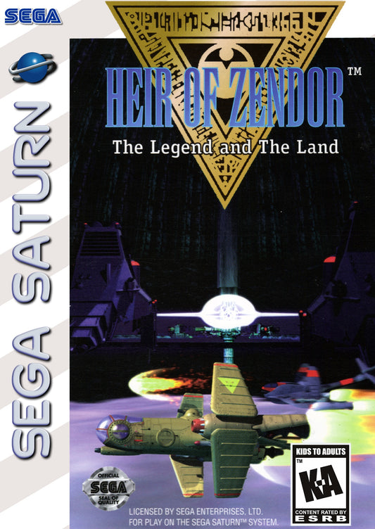 HEIR OF ZENDOR: THE LEGEND & THE LAND  - SATURN