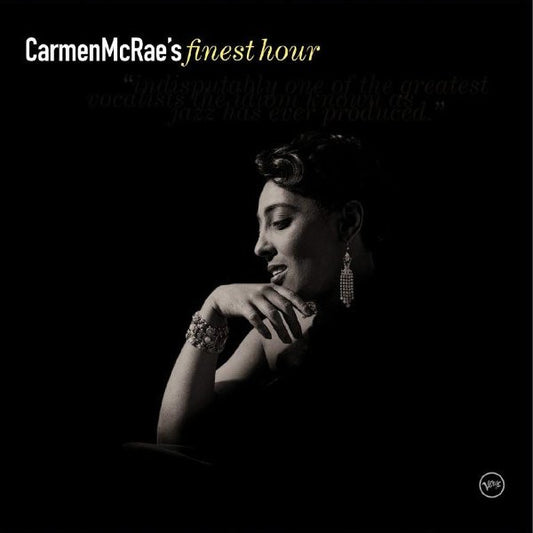 MCRAE, CARMEN  - CARMEN MCRAE'S FINEST HOUR