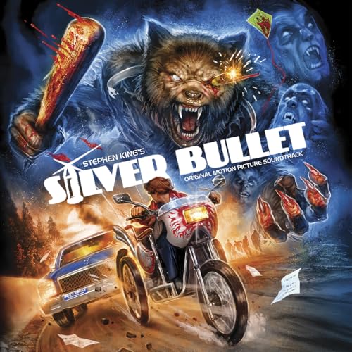 JAY CHATTAWAY - STEPHEN KING'S SILVER BULLET--ORIGINAL MOTION PICTURE SOUNDTRACK (SCARLET & GRAY "SILVER BULLET" VINYL)