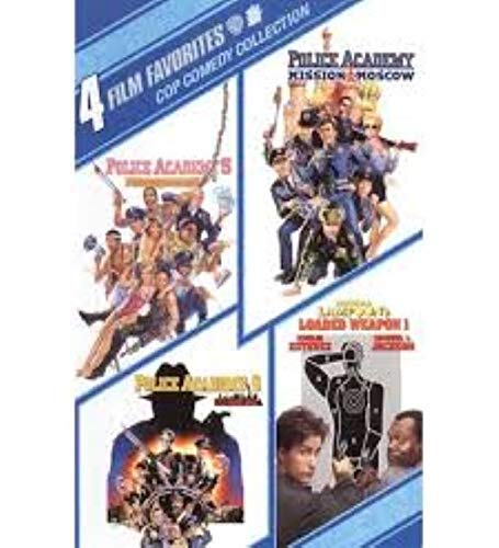 POLICE ACADEMY 5, 6, 7 & NATIONAL LAMPOO - DVD-FOUR FILM FAVORITES