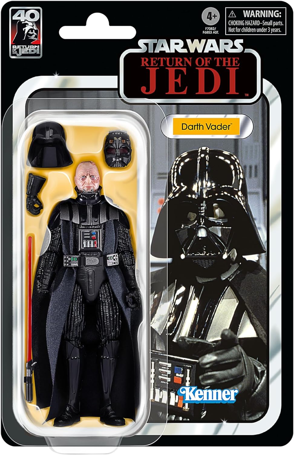 STAR WARS: DARTH VADER (ROTJ) - BLACK SERIES-40TH ANN