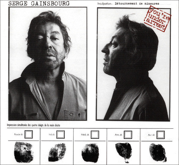 GAINSBOURG, SERGE  - YOU'RE UNDER ARREST (REMASTERED)