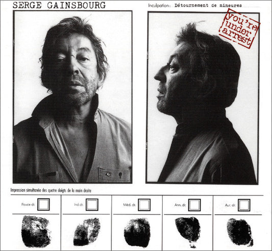 GAINSBOURG, SERGE  - YOU'RE UNDER ARREST (REMASTERED)