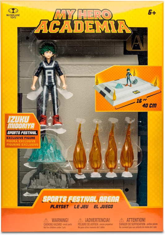 MY HERO ACADEMIA: IZUKU MIDORIYA/SPORTS ARENA - MCFARLANE-EXCLUSIVE