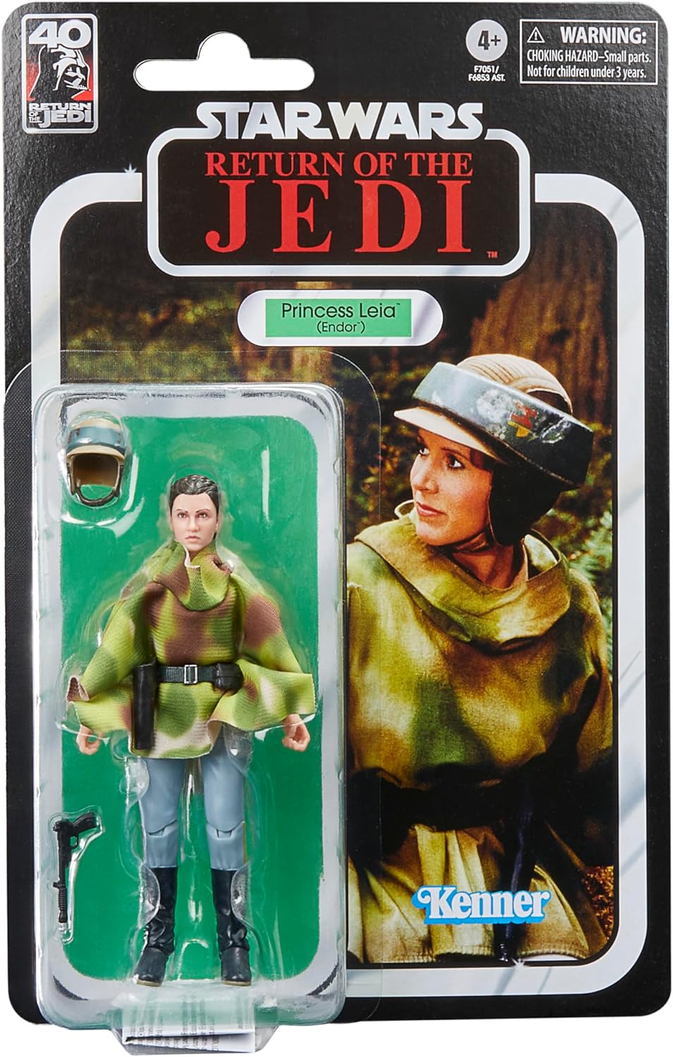 STAR WARS: PRINCESS LEIA (ENDOR) - BLACK SERIES-40TH ANN