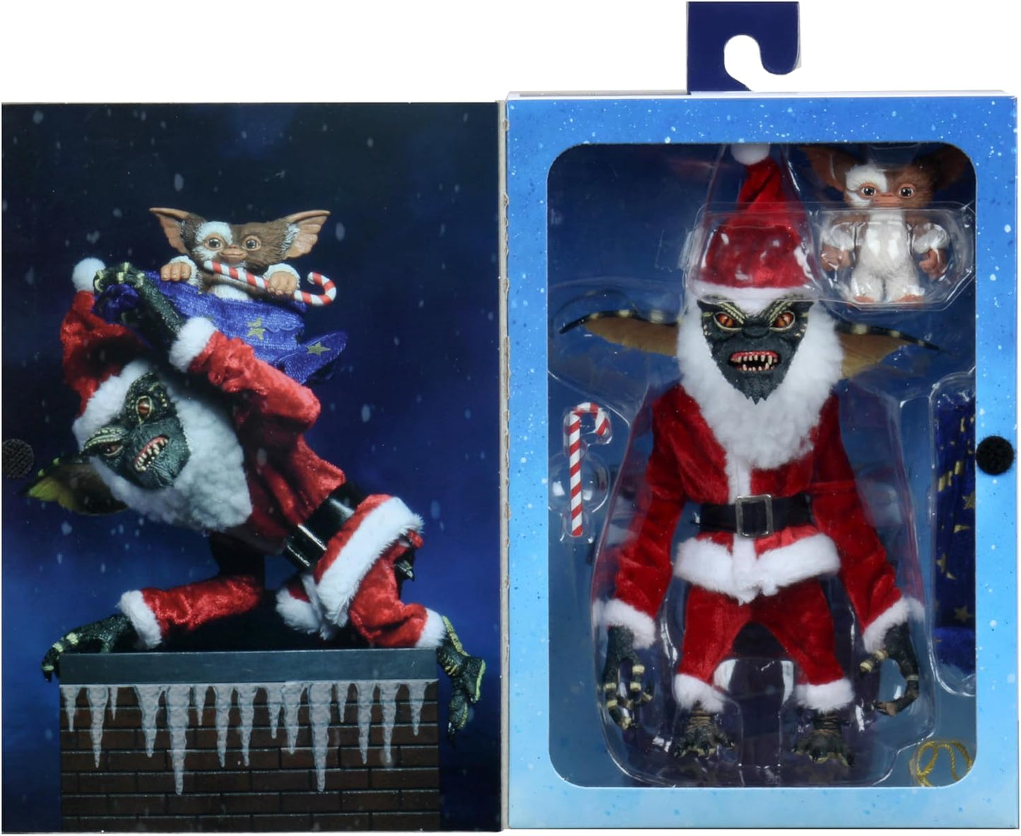 GREMLINS: SANTA STRIPE WITH GIZMO - NECA