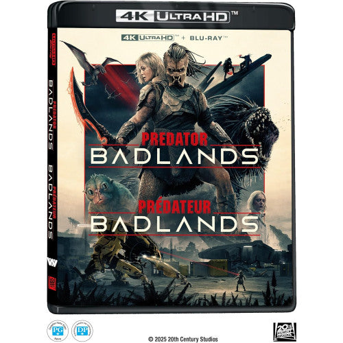 PREDATOR: BADLANDS  - BLU-4K-INC. BLU COPY