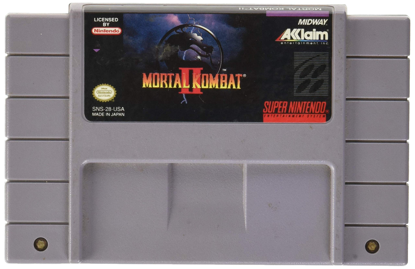 MORTAL KOMBAT II  - SNES