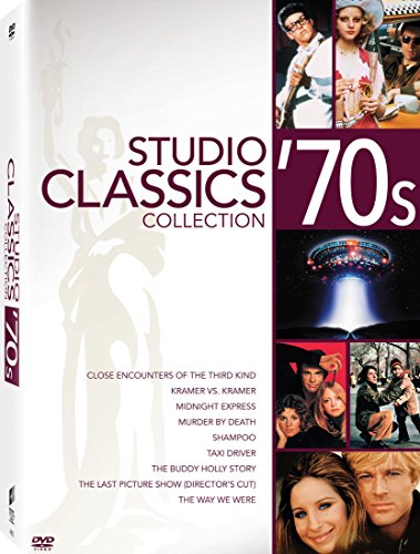 70'S COLLECTION (MULTIFEATURE, 9 DISCS) - DVD (CLOSE/KRAMER/LAST PIC/MURDER/SHAMPOO/TAXI/WAY WE/BUDDY HOLLY/MIDNIGHT)