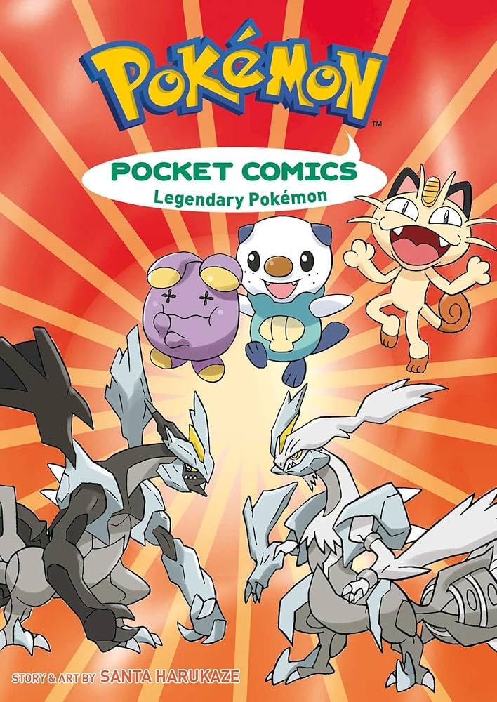 POKEMON X/Y, BLACK & WHITE, LEGENDARY POKEMON - POCKET COMICS-SET OF 3