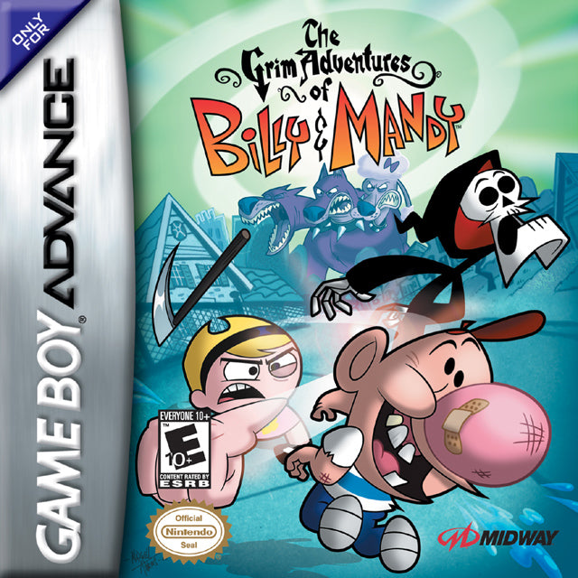 GRIM ADVENTURES OF BILLY & MANDY  - GBA