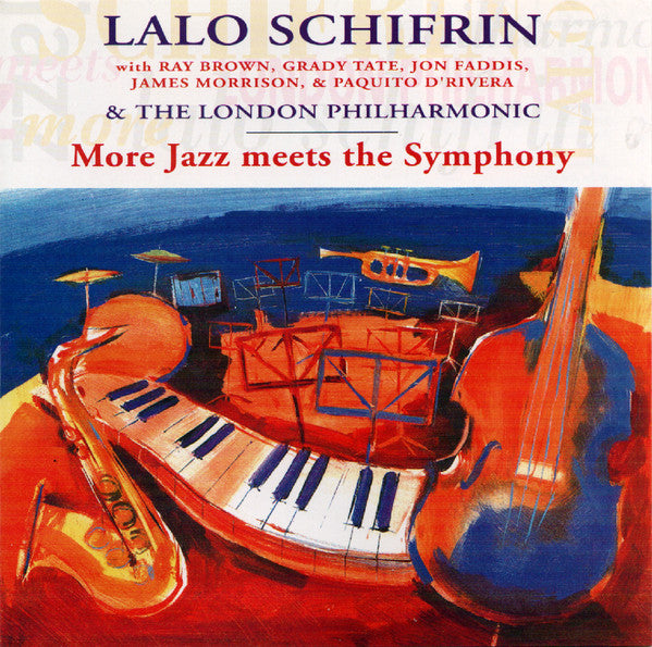 SCHIFRIN, LALO  - MORE JAZZ MEETS THE SYMPHONY
