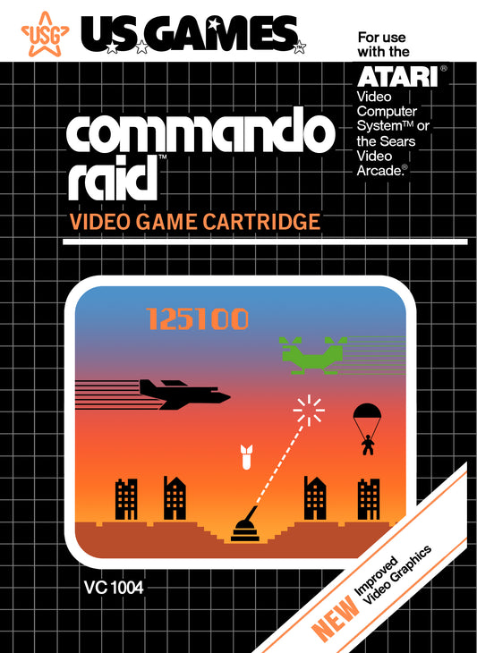 COMMANDO RAID  - ATARI2600
