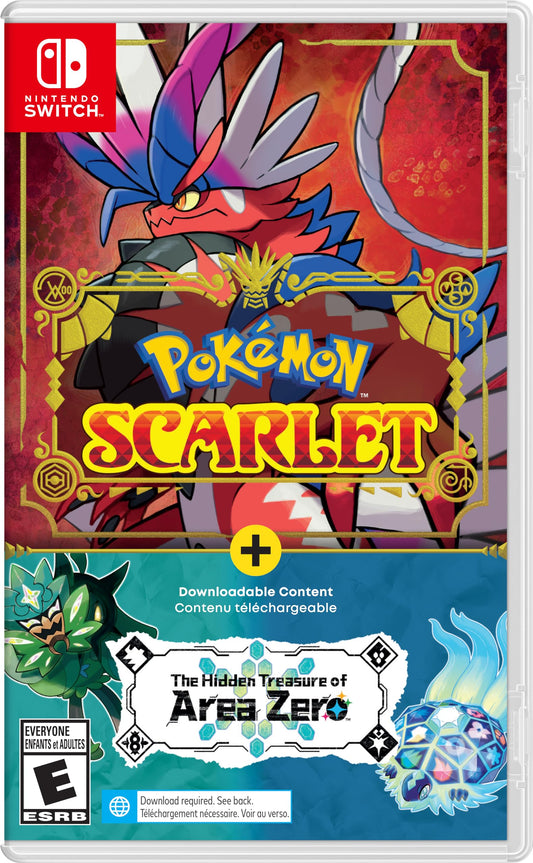 POKEMON: SCARLET/HIDDEN TREASURE OF AREA  - SWITCH