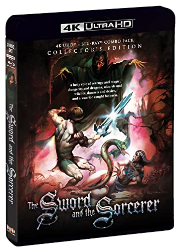 THE SWORD AND THE SORCERER - COLLECTOR'S EDITION 4K ULTRA HD + BLU-RAY