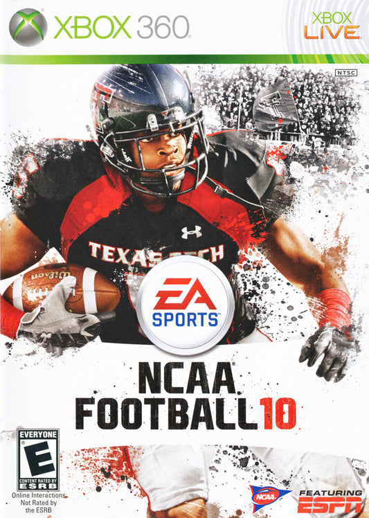 NCAA FOOTBALL 10  - XBX360