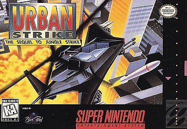 URBAN STRIKE  - SNES (W/BOX & MANUAL)