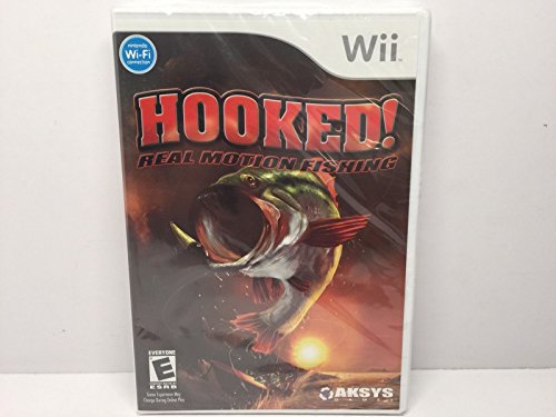 HOOKED! REAL MOTION FISHING (WITH FISHING CONTROLLER) - WII