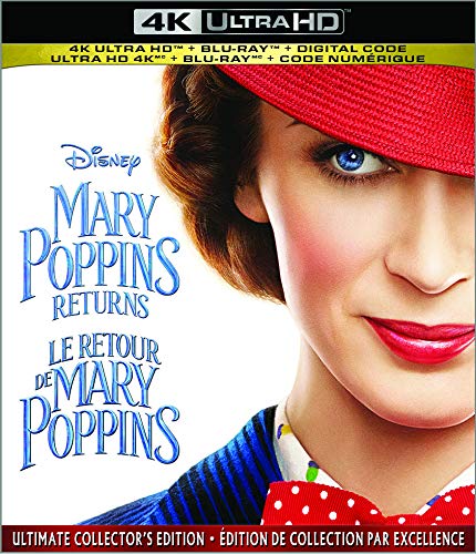 MARY POPPINS RETURNS  [4K ULTRA HD + BLU-RAY + DIGITAL]