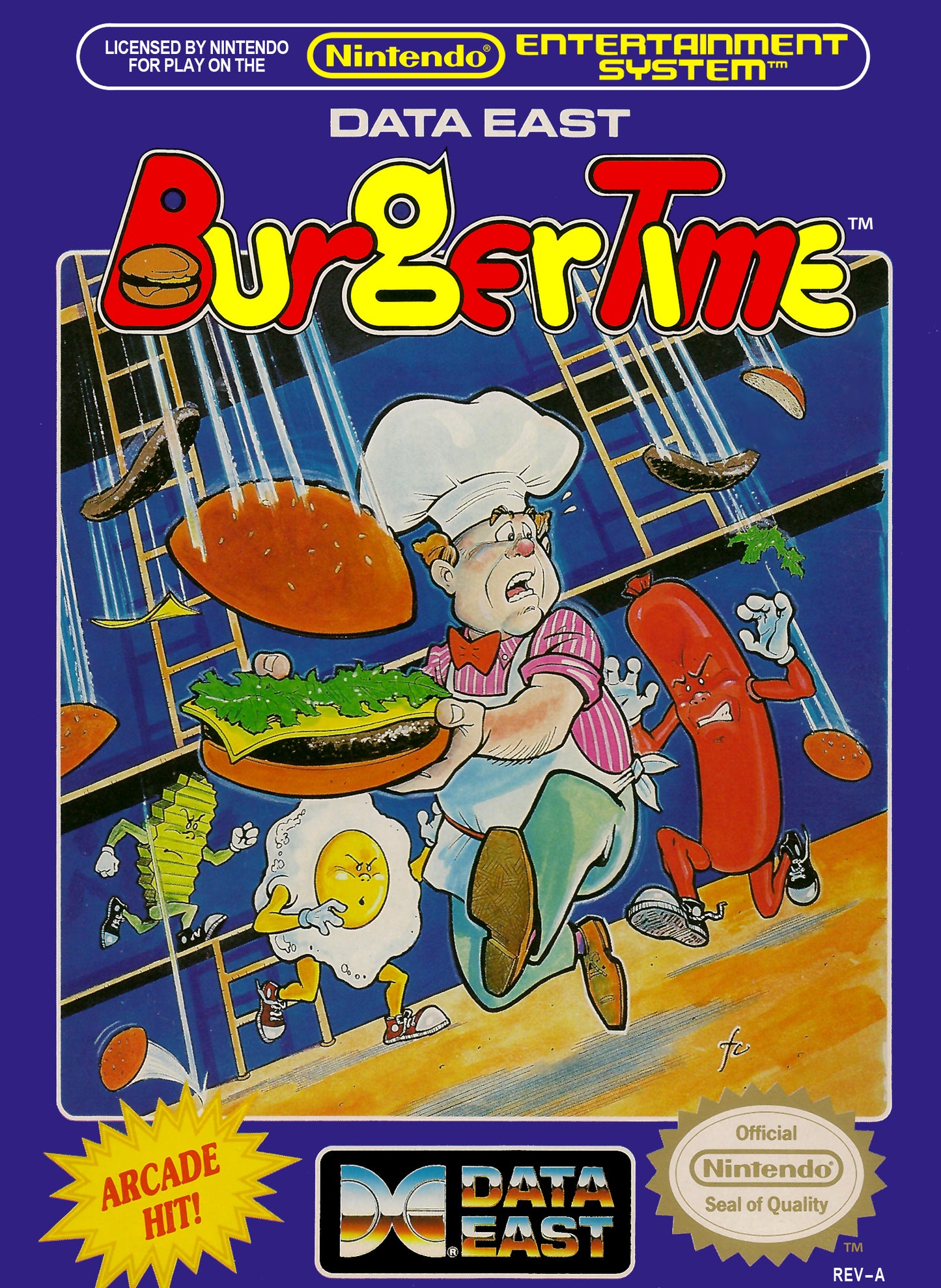 BURGER TIME  - NES