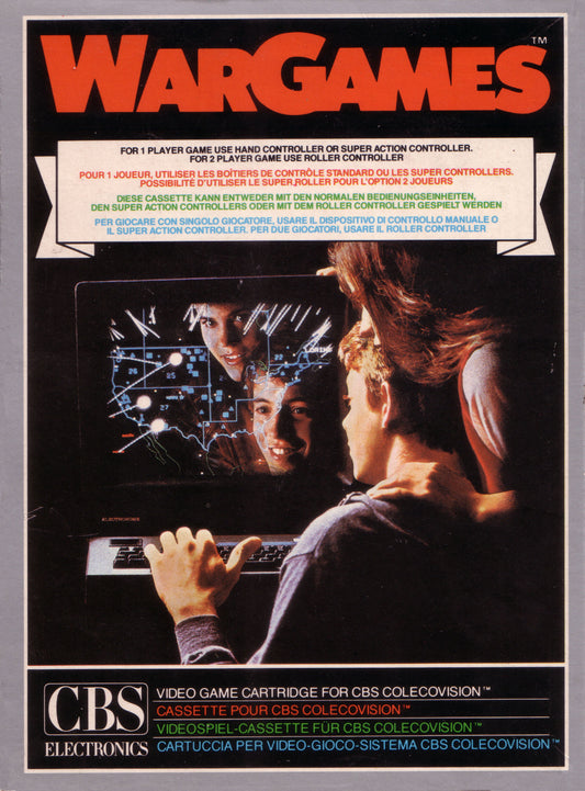 WAR GAMES  - COLECO
