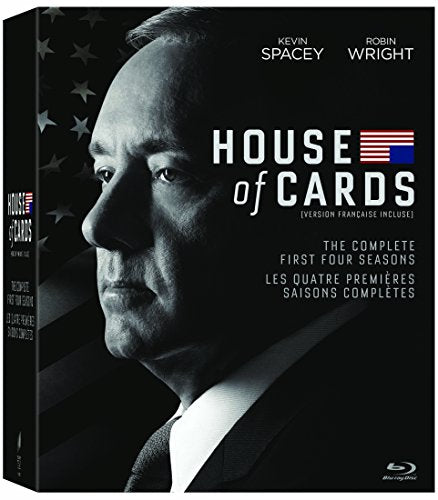 HOUSE OF CARDS: SEASON 1-4 [BLU-RAY]