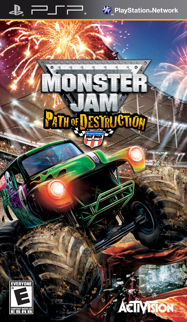 MONSTER JAM: PATH OF DESTRUCTION  - PSP