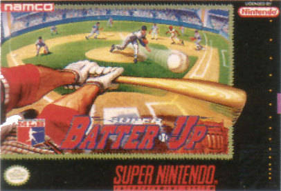 SUPER BATTER UP  - SNES (W/BOX & MANUAL)