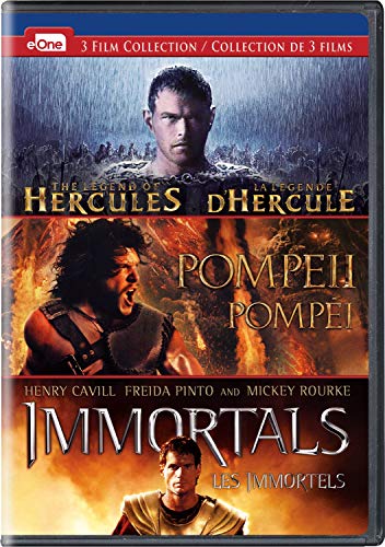 LEGEND OF HERCULES/POMPEII/IMMORTALS - DVD-TRIPLE FEATURE