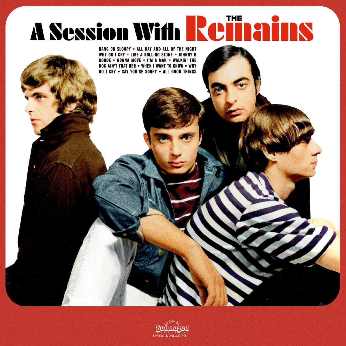 REMAINS, THE - A SESSION WITH THE REMAINS (RED VINYL)