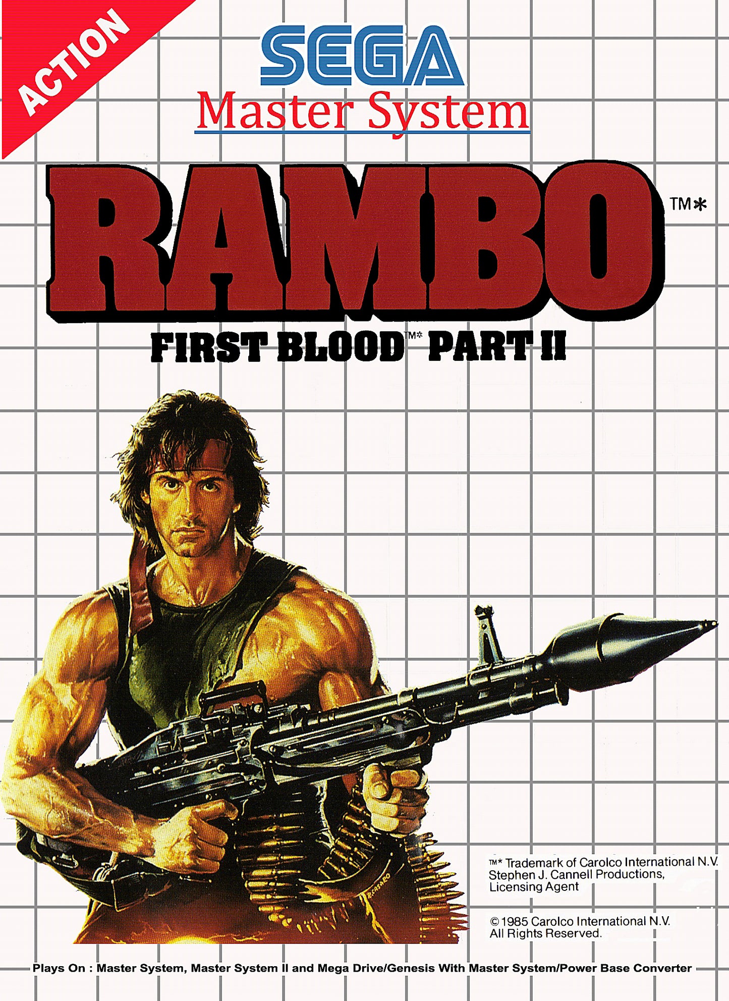 RAMBO: FIRST BLOOD PART II  - MS