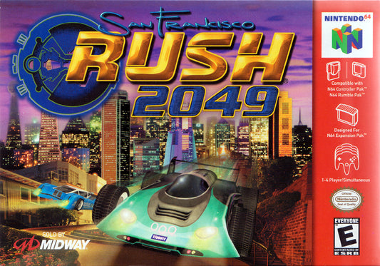 RUSH 2049  - N64 (W/BOX)