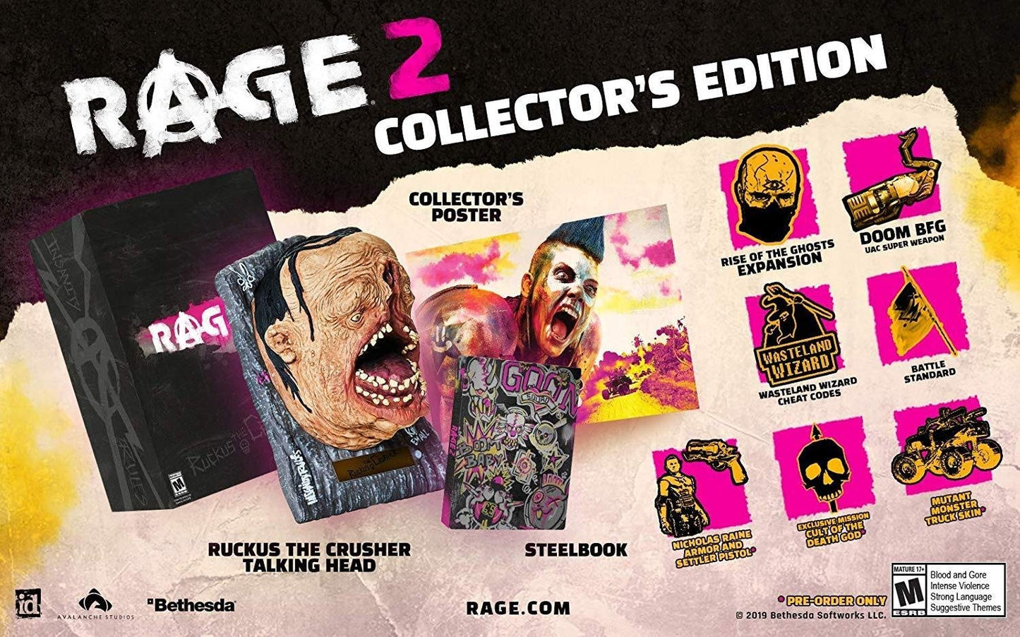RAGE 2 (COLLECTOR'S EDITION)  - PS4