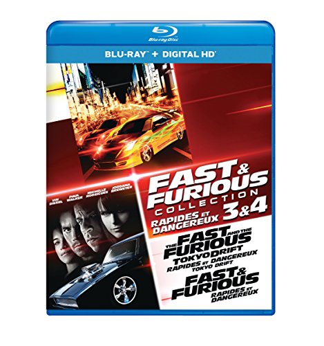 FAST & FURIOUS COLLECTION 3 & 4 [BLU-RAY + DIGITAL HD] (BILINGUAL)