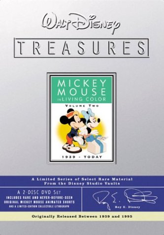 WALT DISNEY TREASURES: MICKEY MOUSE IN LIVING COLOR - VOLUME TWO: 1939 - TODAY