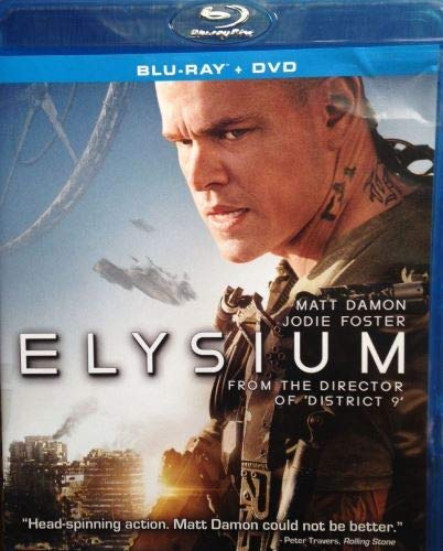 ELYSIUM  - BLU-2013-MATT DAMON-INC. DVD COPY