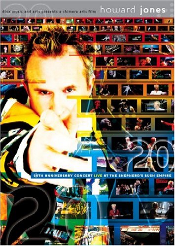 JONES, HOWARD  - DVD-20TH ANNIVERSARY CONCERT LIVE AT THE