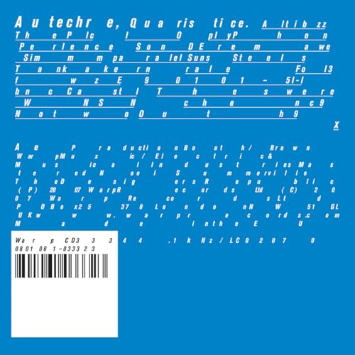 AUTECHRE - QUARISTICE (VINYL)