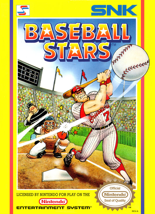 BASEBALL STARS 2  - NES (W/BOX)