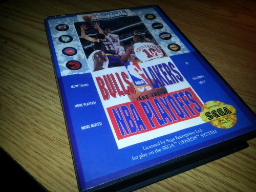 BULLS VS. LAKERS & THE NBA (W/BOX & MANU - GENESIS