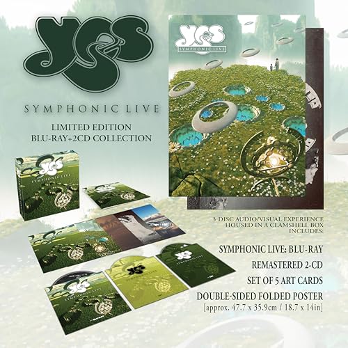 YES - SYMPHONIC LIVE [LIMITED EDITION BLU-RAY/2 CD] (CD)