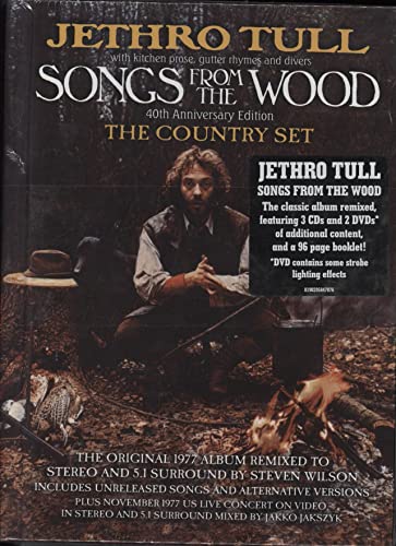 JETHRO TULL  - SONGS FROM THE WOOD (40TH ANNIV)(3CDS/2D