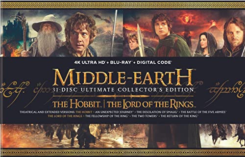 MIDDLE-EARTH  - BLU-4K-ULTIMATE COLLECTOR'S EDITION-INC.