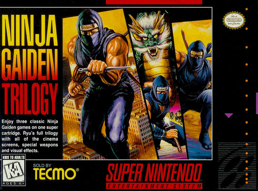 NINJA GAIDEN TRILOGY  - SNES