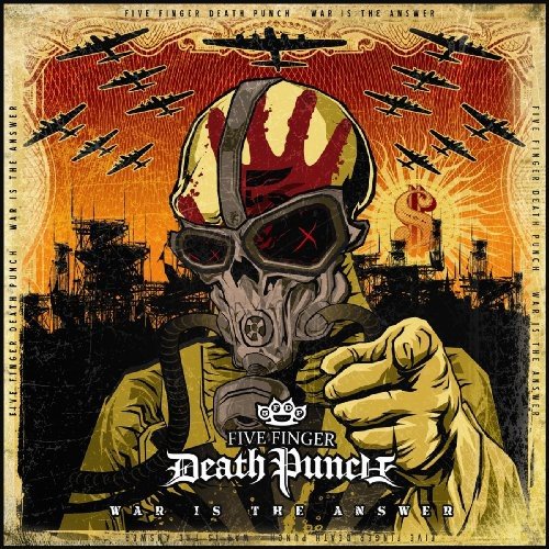 FIVE FINGER DEATH PUNCH  - NEW FIVE FINGER DEATH PUNCH - WAR IS THE ANSWER (CD)