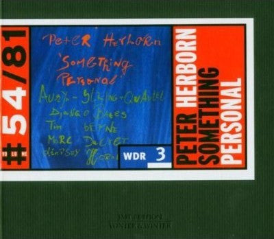 HERBORN, PETER  - SOMETHING PERSONAL